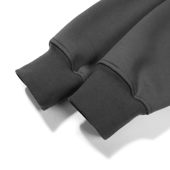 HiH38 Grey Layered Hoodie
