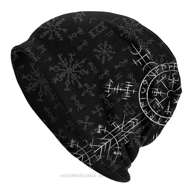 Celtic Beanie Hats Men Women's Thin Hat Tree Of With Triquetra Cap Street Skullies Beanie