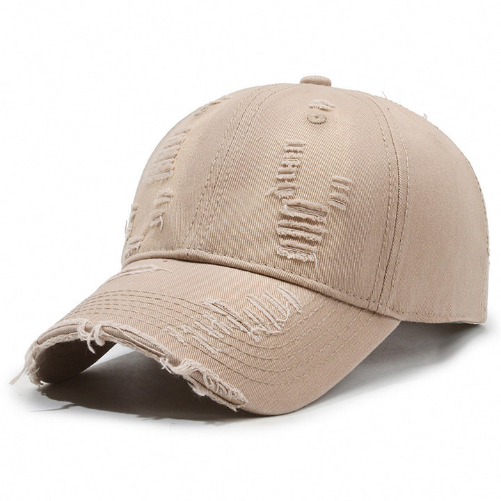 Distressed Baseball Hat Men
