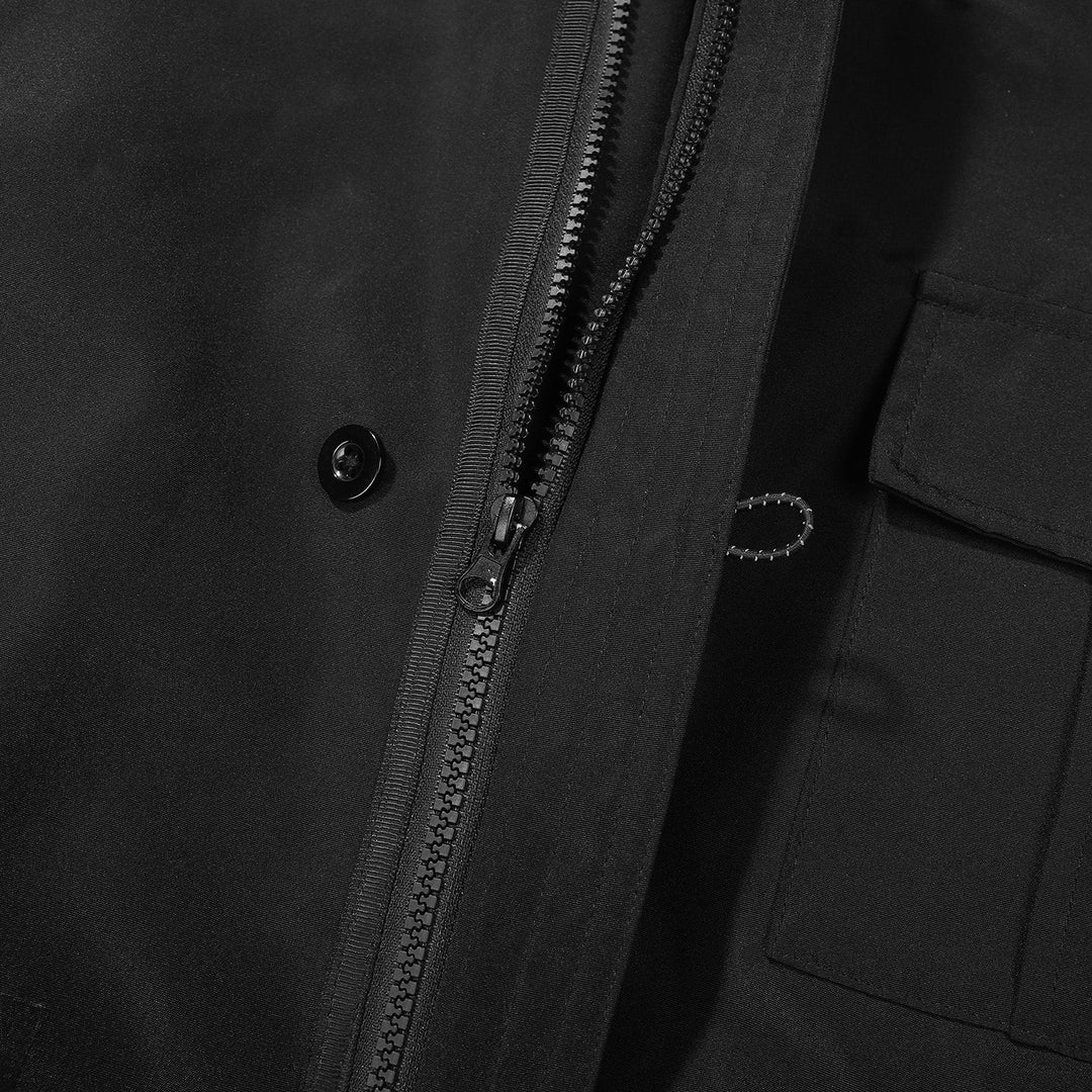 HiJ38 I-Tech Anorak Trench Coat