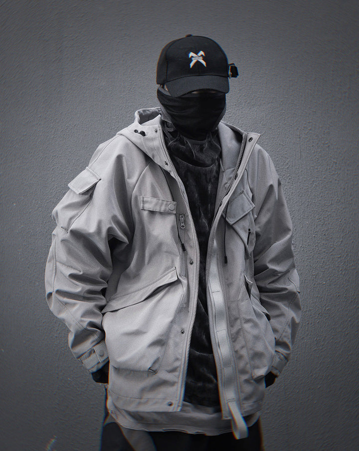 HiJ39 Grey Retaliation Jacket