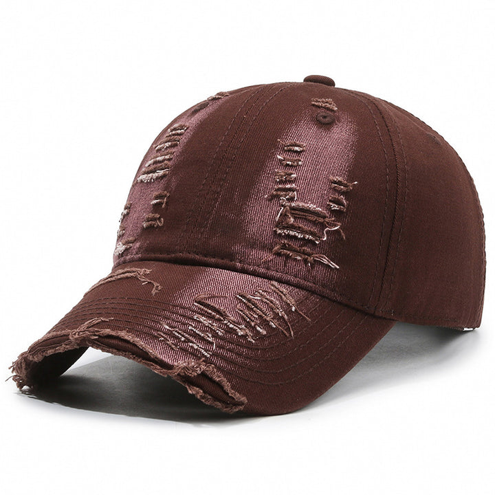 Distressed Baseball Hat Men