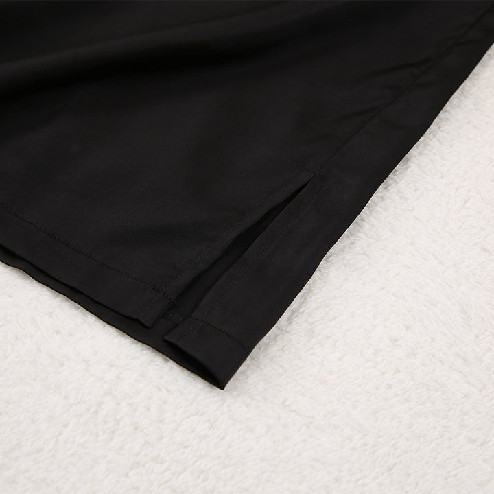Women's Home Lounge-wear Super Baggy Silk Monocolor Pajamas