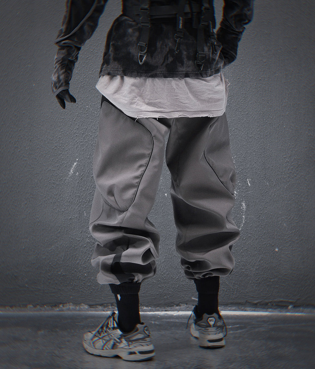 HiP44 Grey Alien Tech Joggers