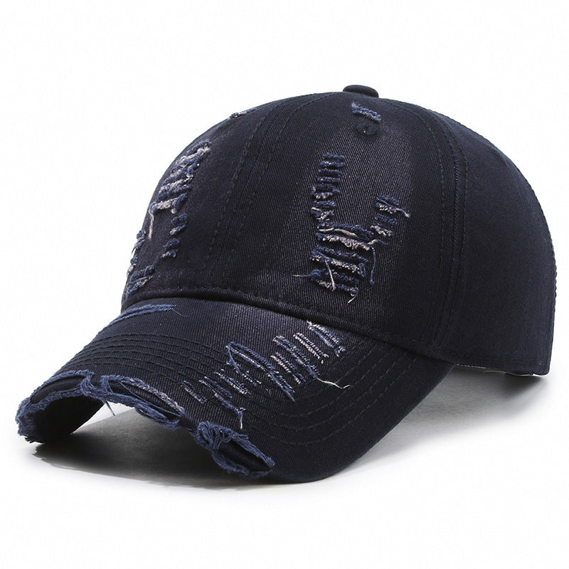 Distressed Baseball Hat Men