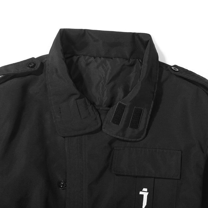 HiJ38 I-Tech Anorak Trench Coat