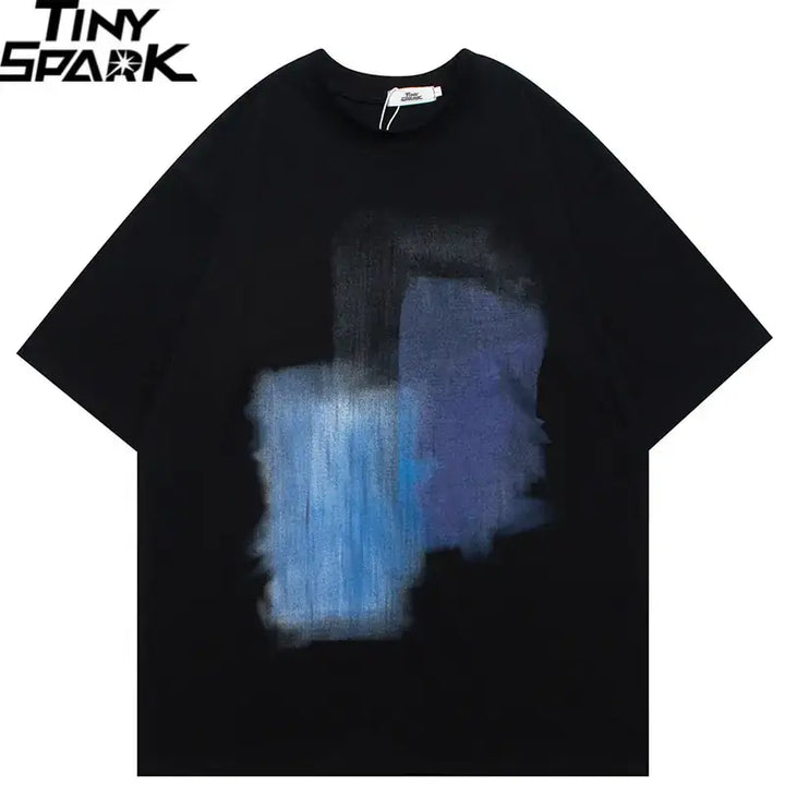 Tiny Spark Abstract T- Shirt Streetwear Aesthetic