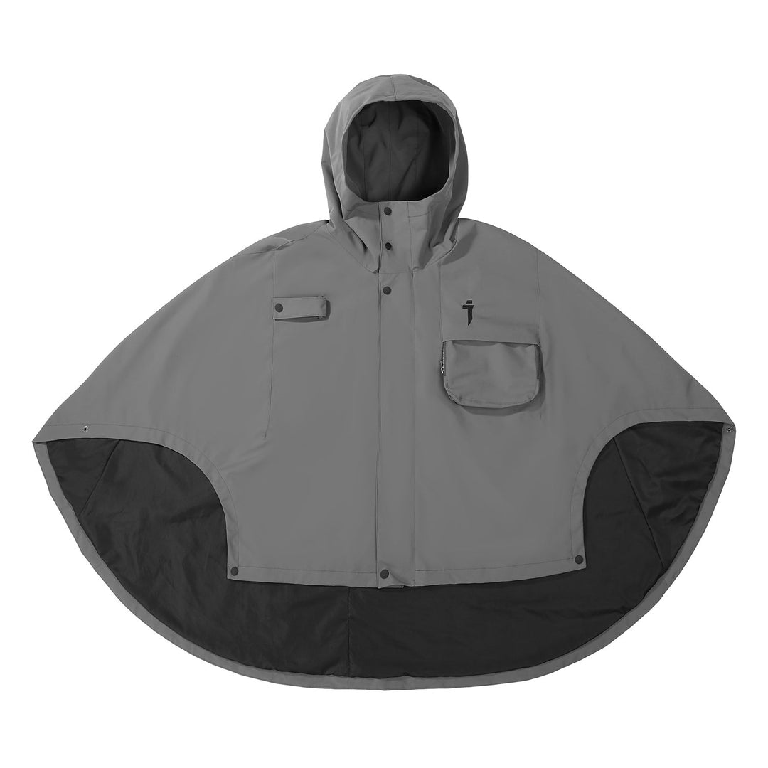 HiJ40 Grey I-Tech Poncho