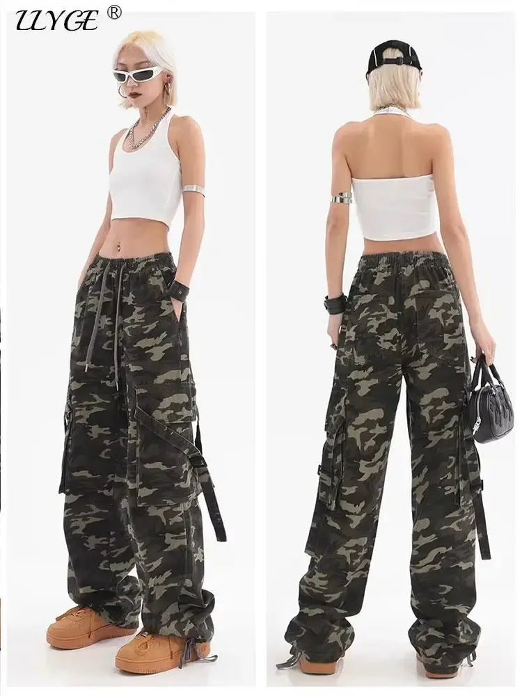 Women's Camouflage Cargo Pants