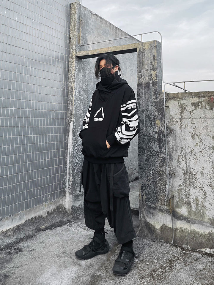 Sim25 Cyberpunk Neck Gaiter Hoodie