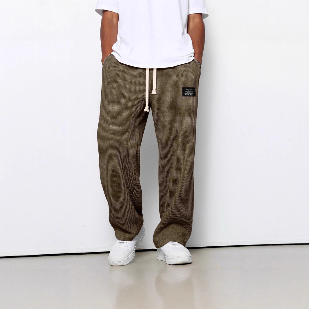 Casual Stretchy Men's Loose Drawstring Sweatpants