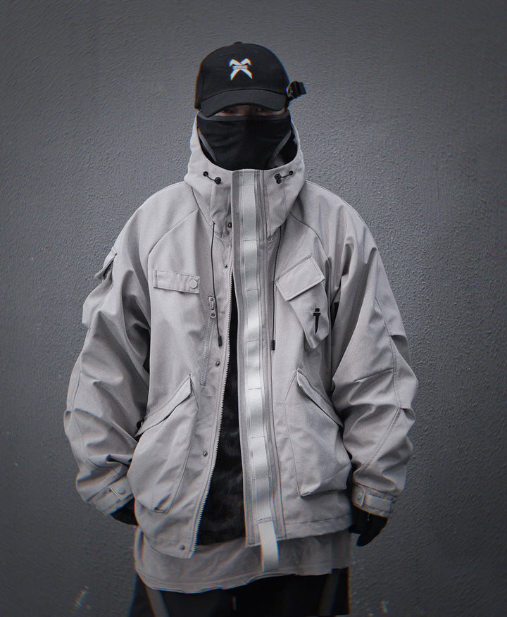 HiJ39 Grey Retaliation Jacket
