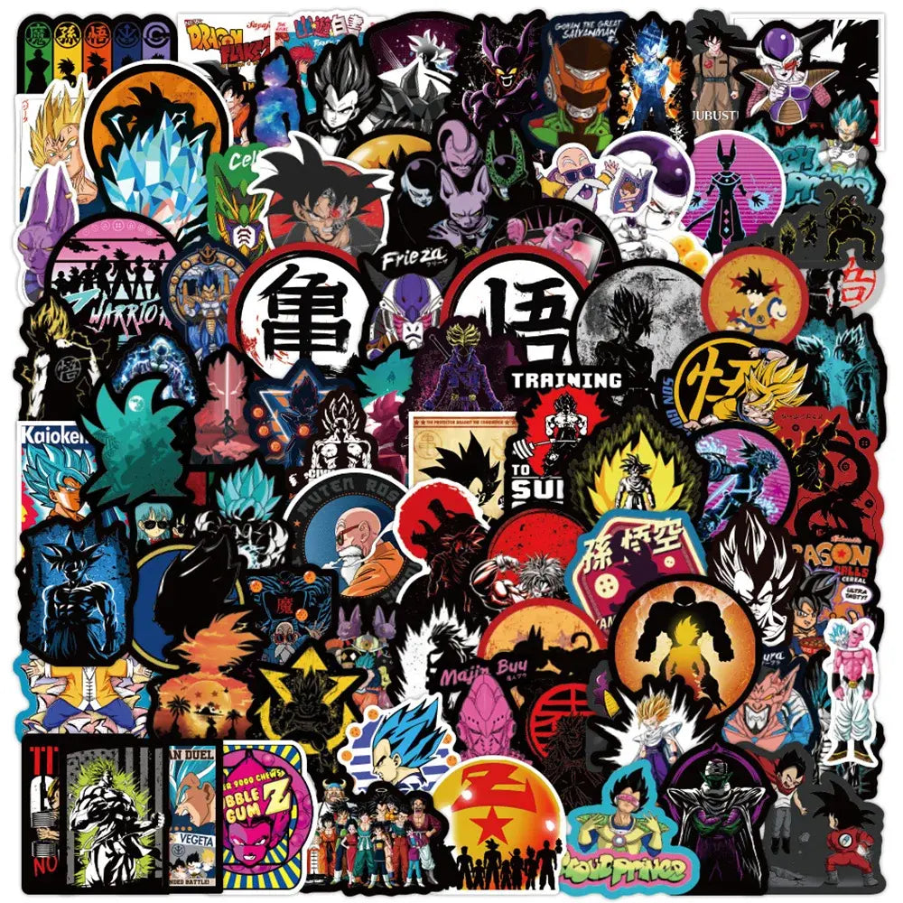 Dragon Ball Anime Stickers