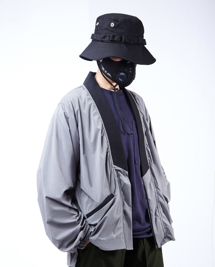 APT2809 Grey Kimono Shirt