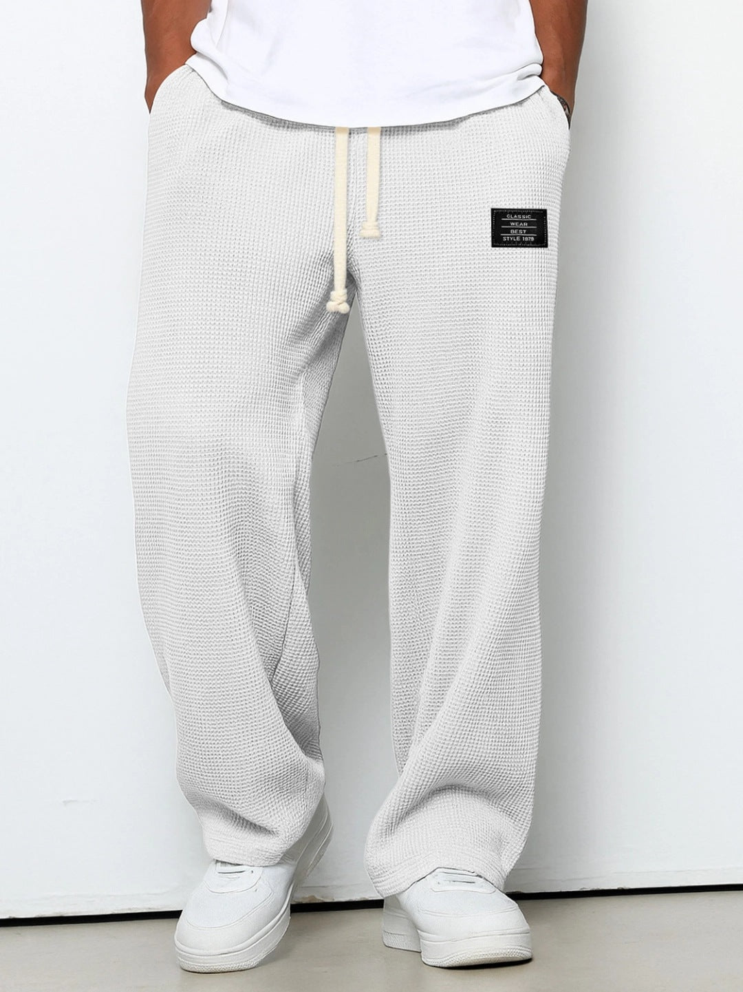 Casual Stretchy Men's Loose Drawstring Sweatpants