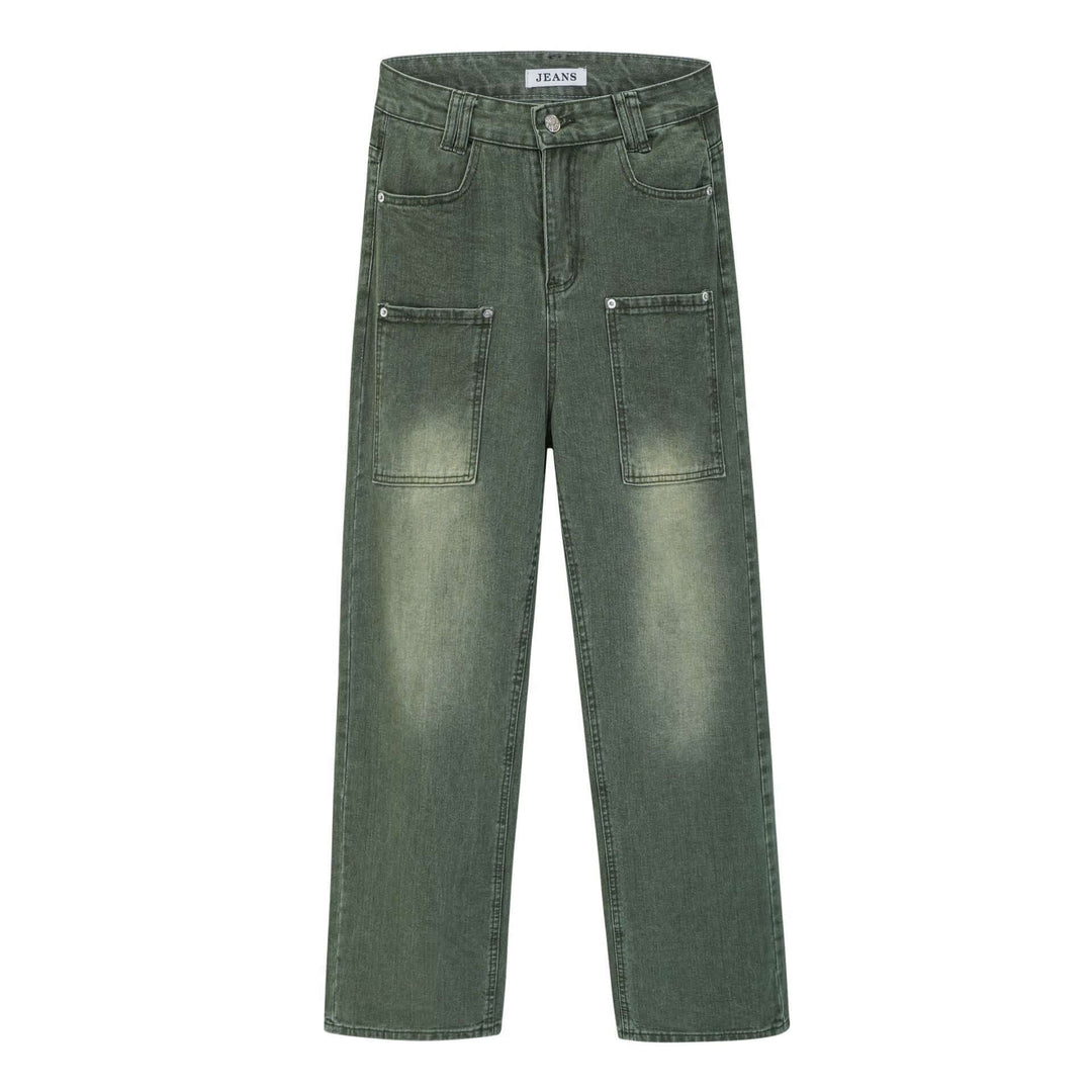 Men's Vintage Loose Straight Jeans