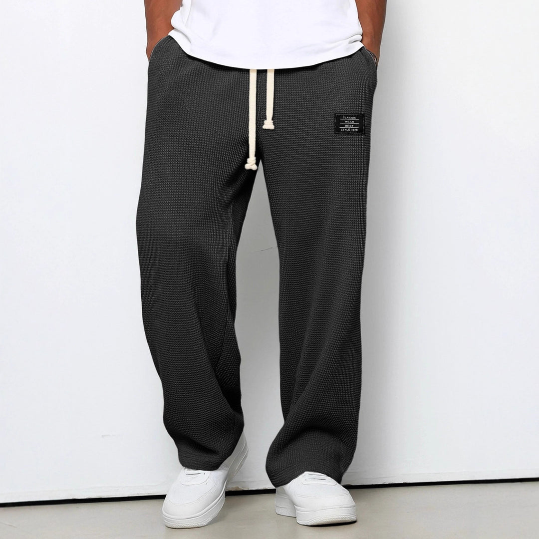 Casual Stretchy Men's Loose Drawstring Sweatpants
