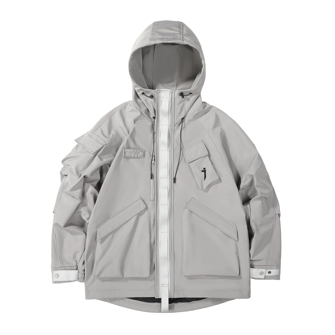 HiJ39 Grey Retaliation Jacket