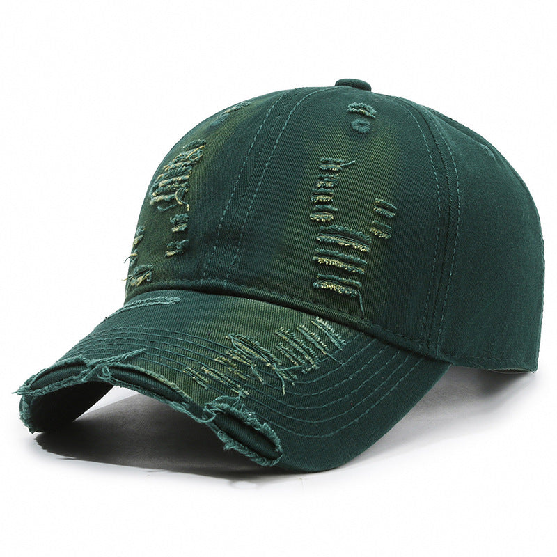 Distressed Baseball Hat Men