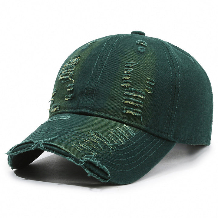 Distressed Baseball Hat Men