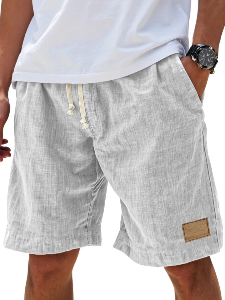 Men's Retro Breathable Linen Loose Shorts