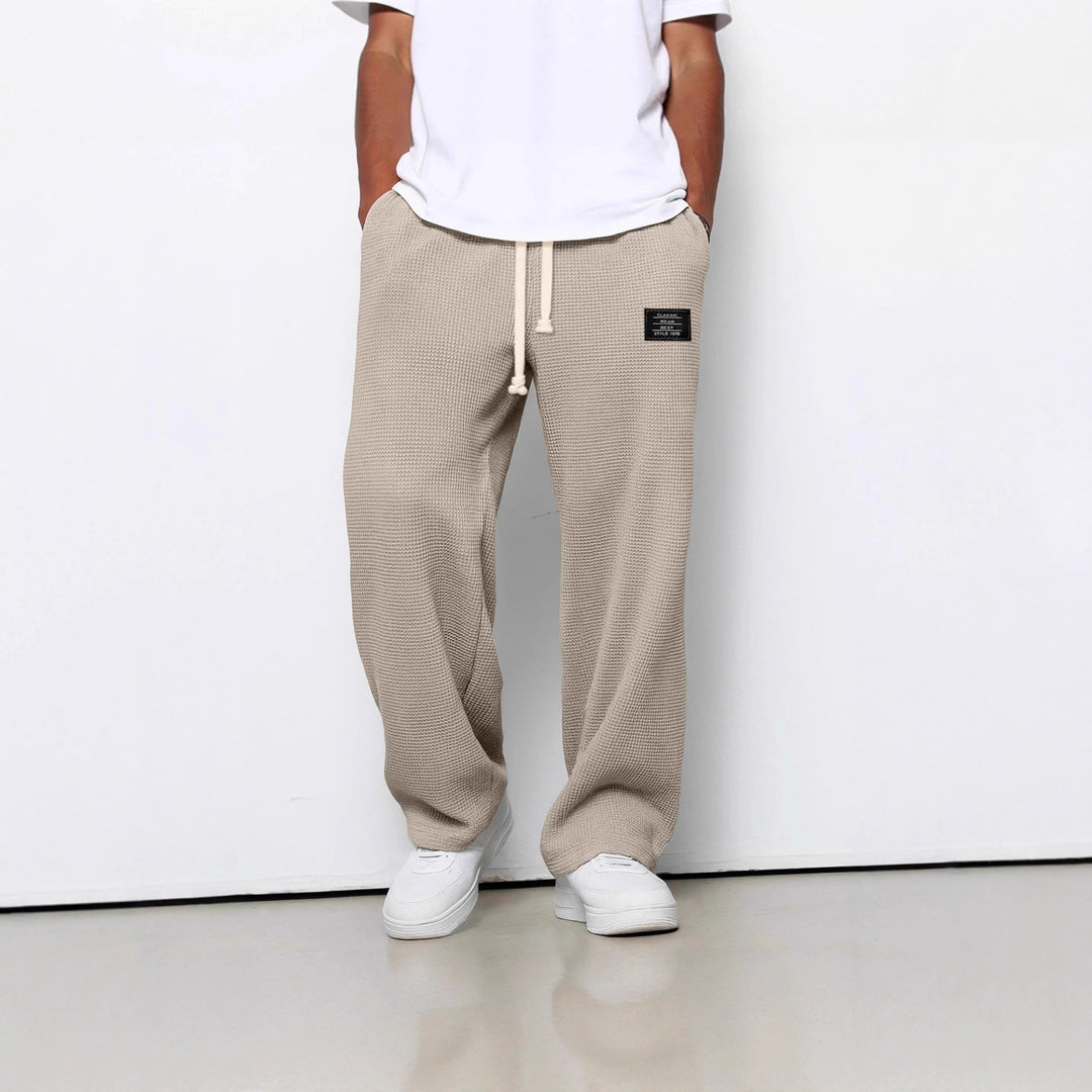 Casual Stretchy Men's Loose Drawstring Sweatpants