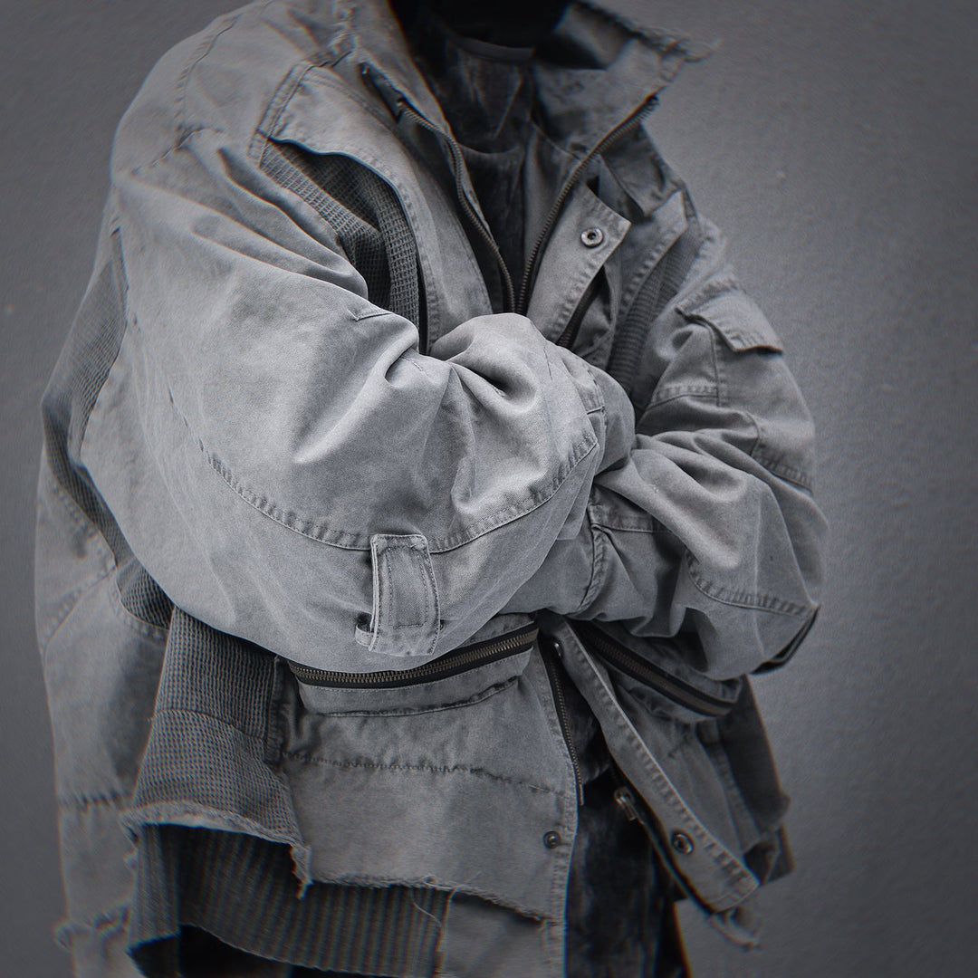 HiJ41 Grey Cyber IX Jacket