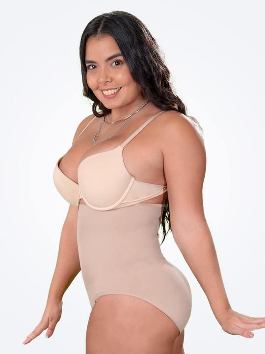 High-Waisted Ladies Triangle Seamless Slimming and Lifting Panties