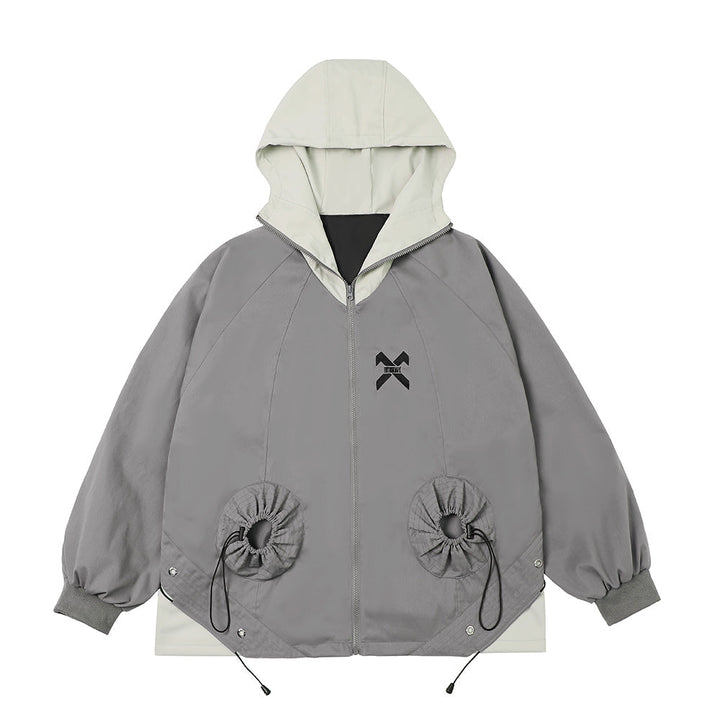 HiJ14 Grey Industrial Climber Jacket