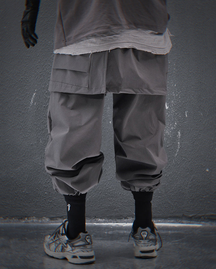 HiP80 Grey Samurai Pants