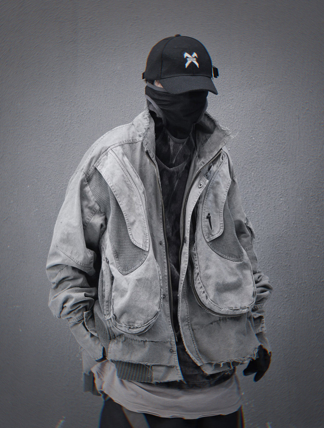 HiJ41 Grey Cyber IX Jacket