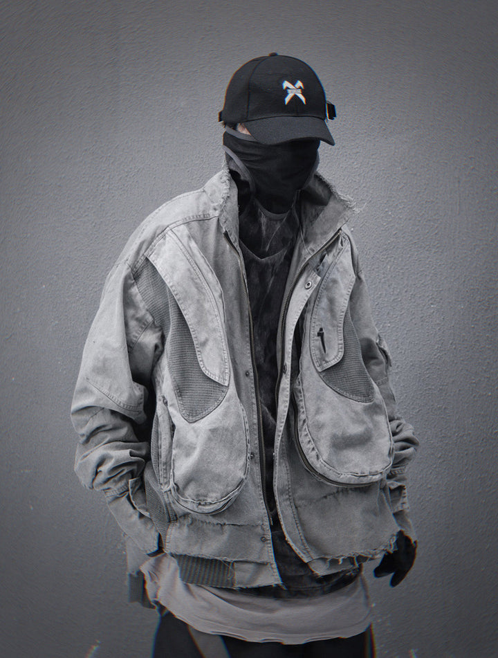 HiJ41 Grey Cyber IX Jacket