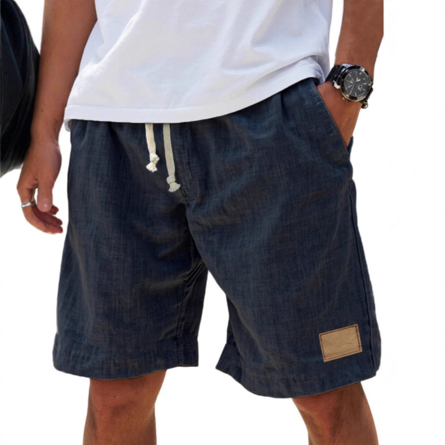 Men's Retro Breathable Linen Loose Shorts