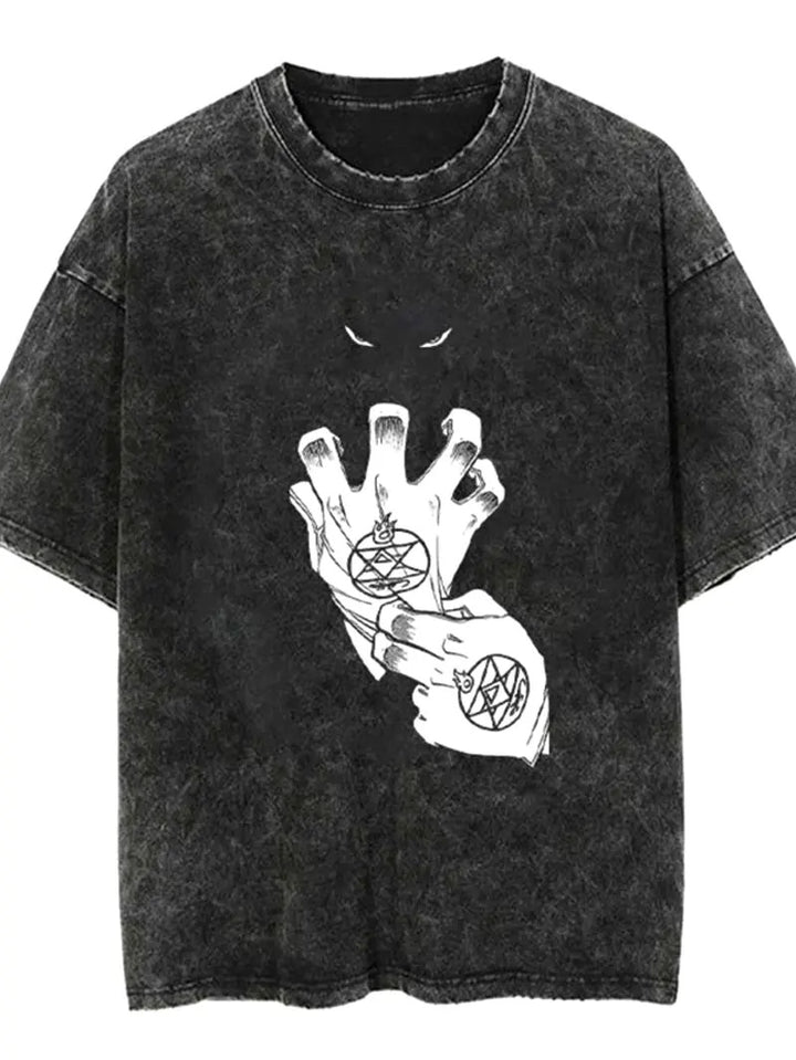 Men's Printed Short Sleeved Shirt