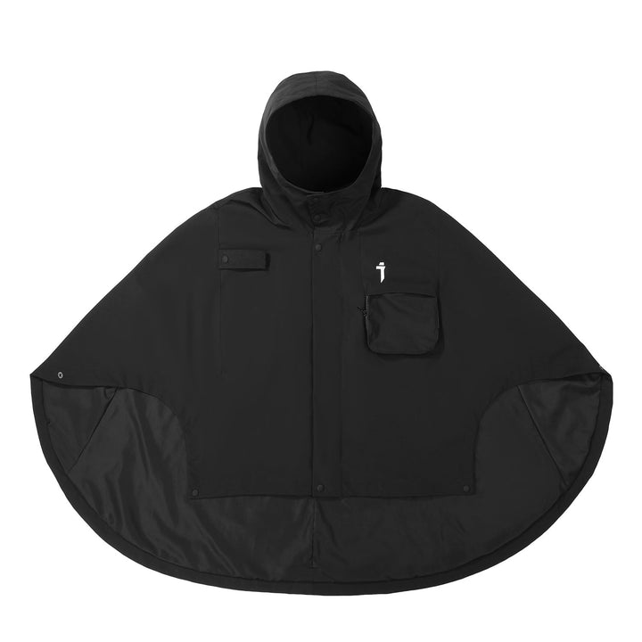 HiJ40 Black I-Tech Poncho