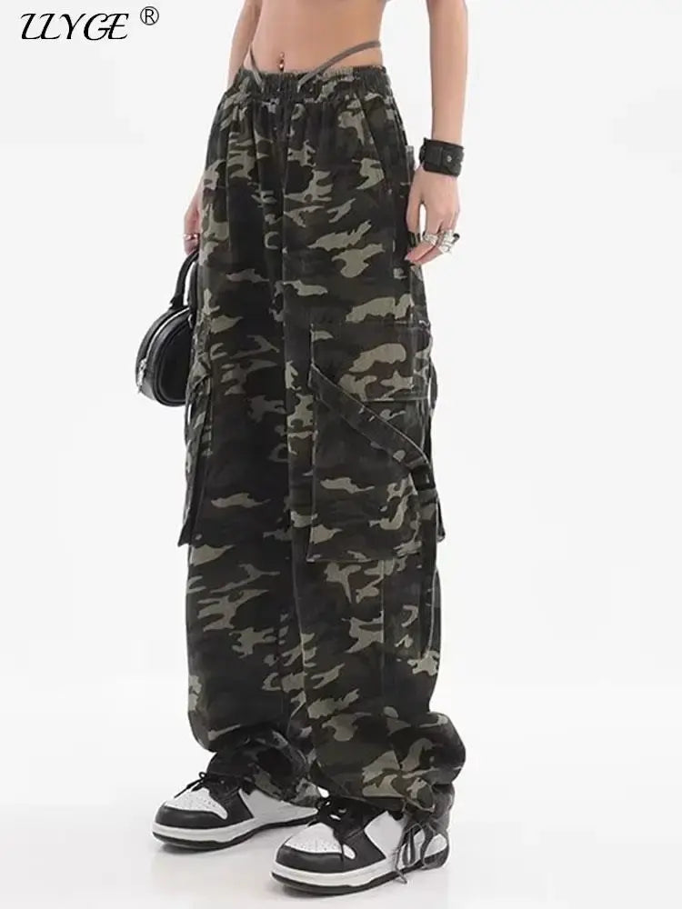 Women's Camouflage Cargo Pants