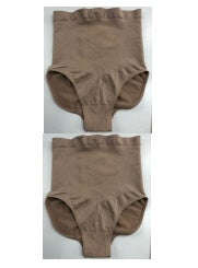 High-Waisted Ladies Triangle Seamless Slimming and Lifting Panties