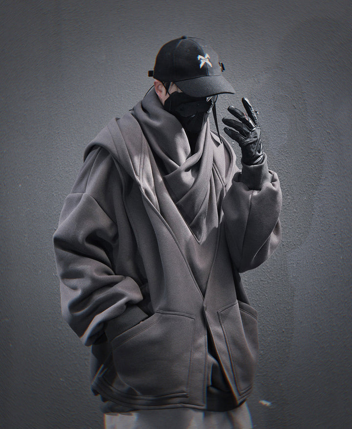 HiH57 Grey Assassin Hoodie