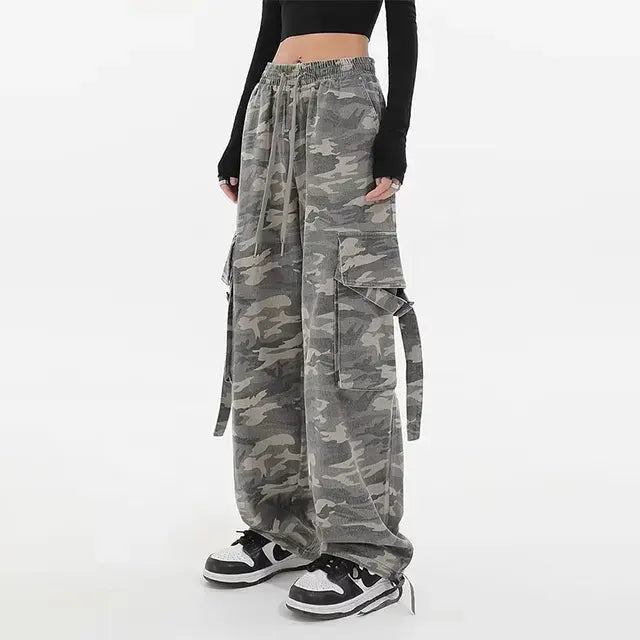 Women's Camouflage Cargo Pants