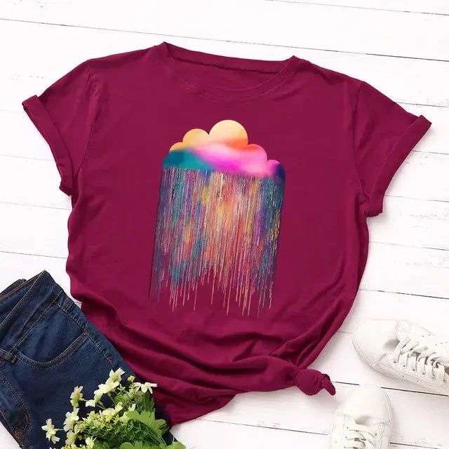 Women's Rain Cloud T-Shirt