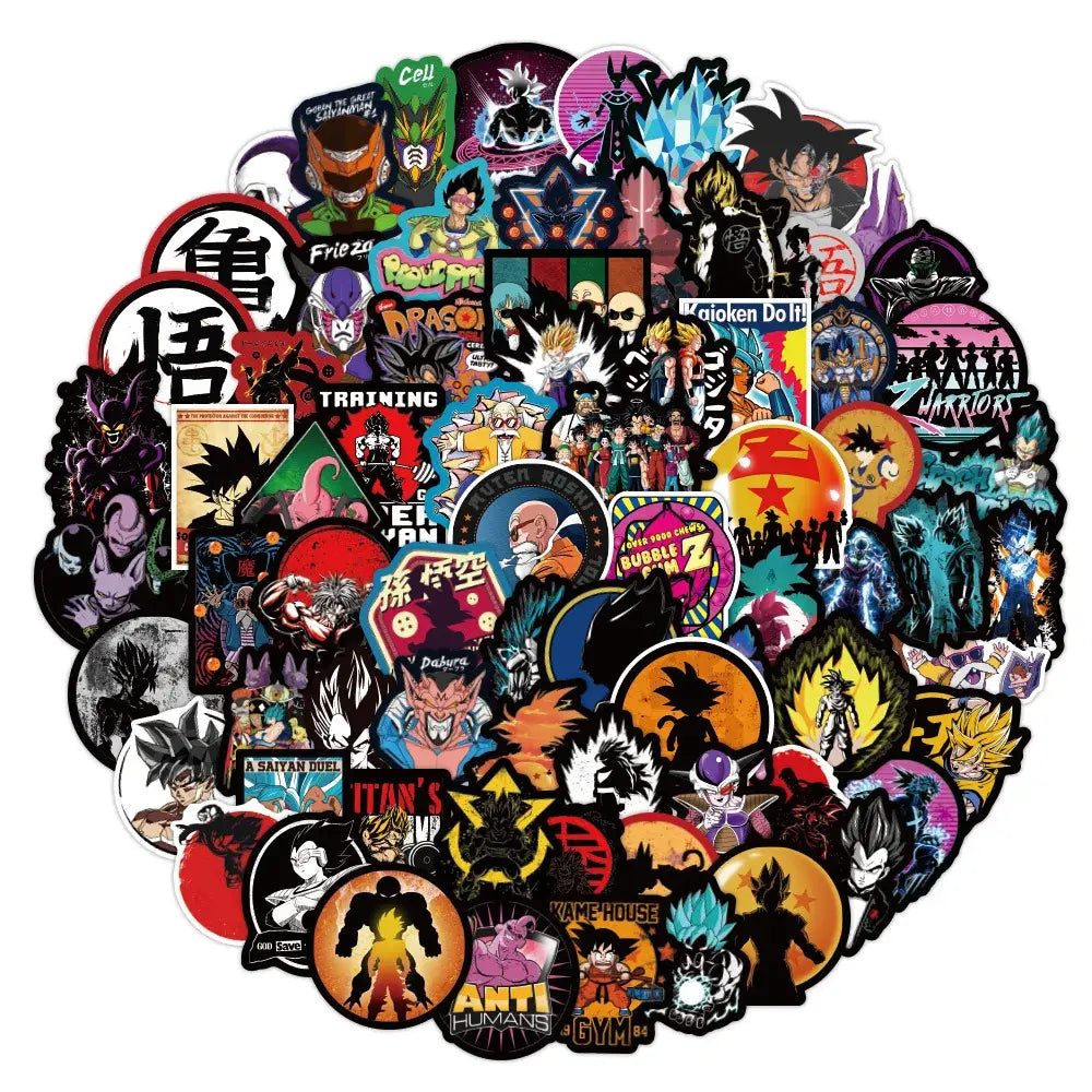 Dragon Ball Anime Stickers