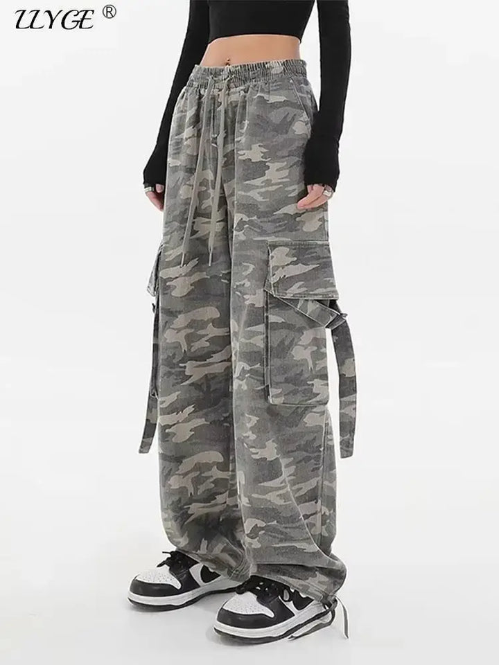 Women's Camouflage Cargo Pants