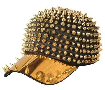 GBCNYIER Fashion Spikey Rivet Baseball Cap Full Rivet Cool Man Female Hipster Hat Flash Dance Show Hats Hip Hop Team Sunhat