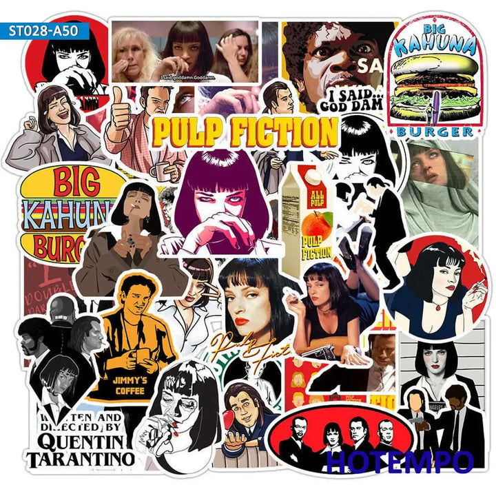 Pulp Fiction Stickers