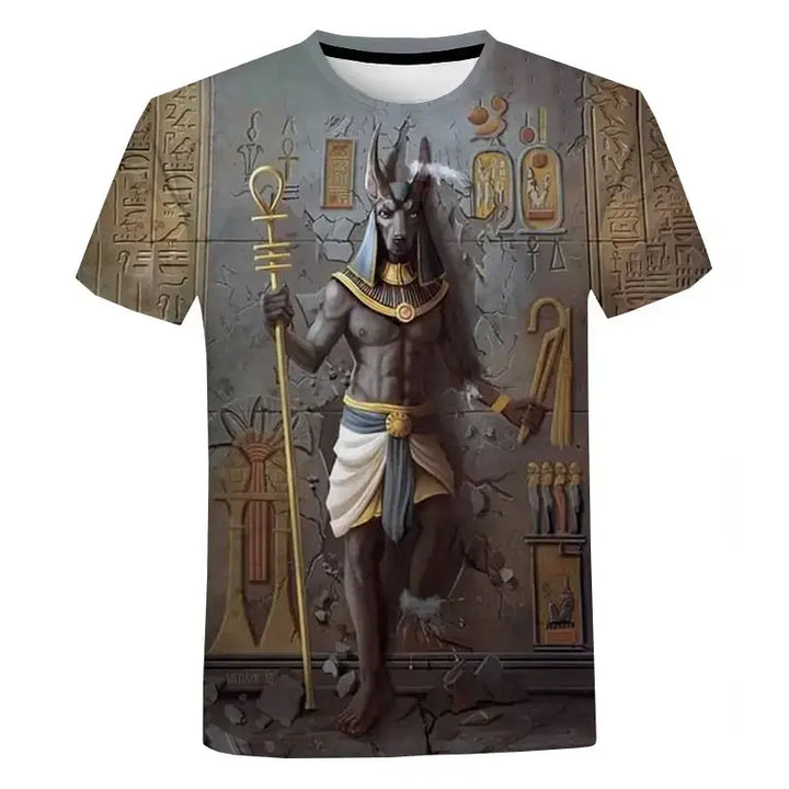 Egyptian Sublimation Print T-Shirts