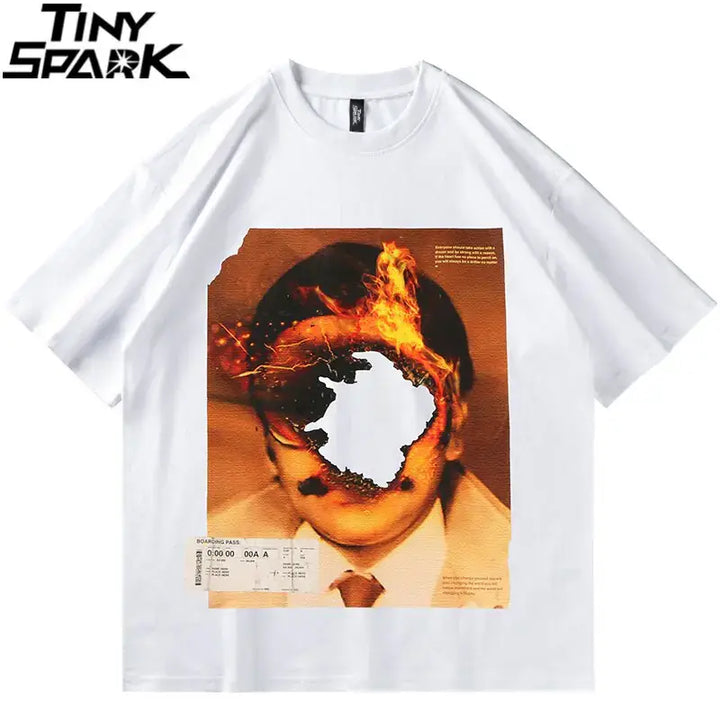 Tiny Spark Burnt T-shirt Streetwear