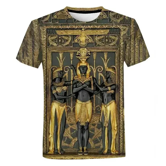 Egyptian Sublimation Print T-Shirts