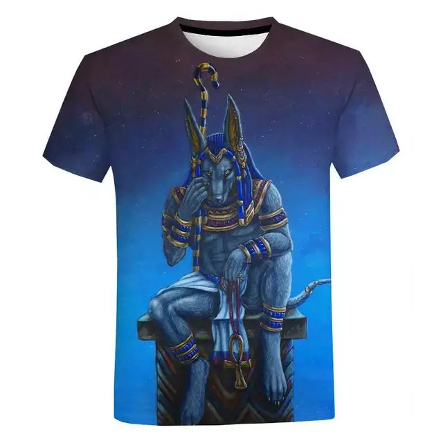 Egyptian Sublimation Print T-Shirts