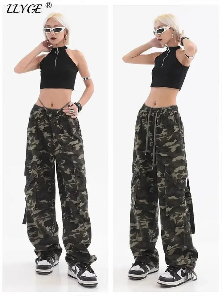 Women's Camouflage Cargo Pants