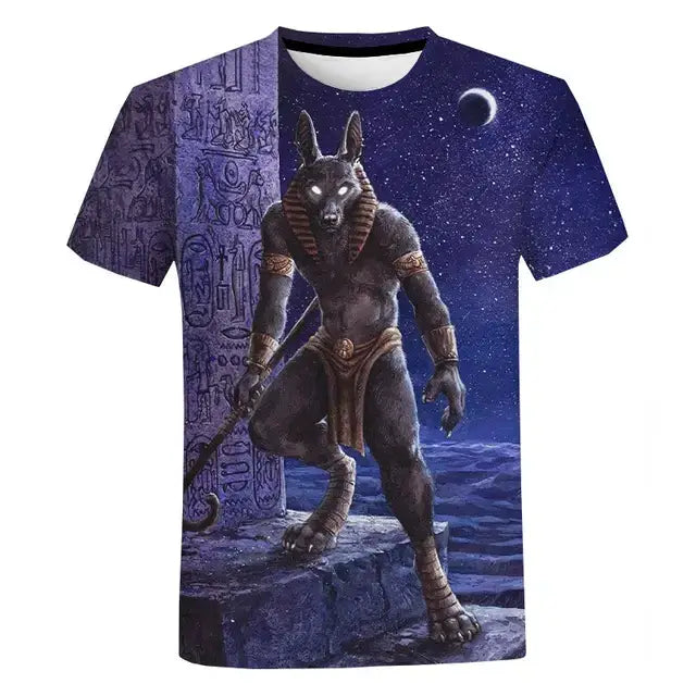 Egyptian Sublimation Print T-Shirts